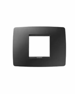 Plaque one rectangulaire  - en technopolym�re - 2 modules - noir toner - chorus