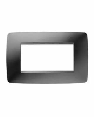 Plaque one rectangulaire  - en technopolym�re - 4 modules - noir toner - chorus