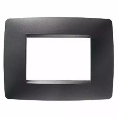 Plaque one rectangulaire  - en technopolym�re verni - 3 modules - ardoise - chorus