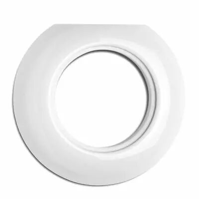 Plaque simple porcelaine biseaut�e haut hors tel- tv - rj45 (173088)