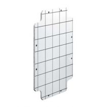Plaques de fond et vis auto-taraudeuses de fixation - boîte 190x140 - en matière isolante