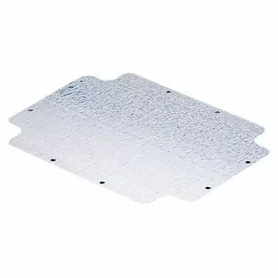 Plaques de fond et vis auto-taraudeuses de fixation - bo�te 240x190 - en t�le zingu�e