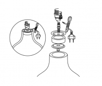 Pneu en caoutchouc extensible diametre 35mm (340017)