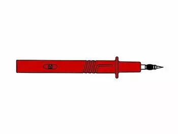 Pointe de touche 4mm iec1010 - rouge (pr�f 2700) (HM5411S)