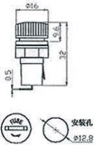 Porte fusible 5x20