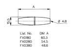 Porte fusible a vis 5x20 m/fils