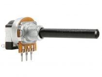 Potentiometre a piste de carbone lin mono avec interrupteur 220k (K220AMS)
