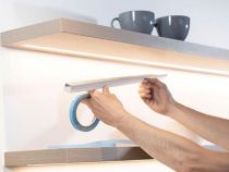 Présentoir avec 10x ruban adhésif double face multi-tack - semi-transparent - 19 mm x 25 m (HPXDP0028)
