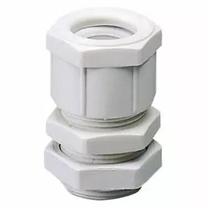 Presse-�toupe en polym�re antichoc gris RAL7035 PAS PG 21 pour c�bles de 9 � 10 / 17 � 20mm IP66 (GW52006)