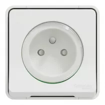 prise de courant en saillie IP55 schneider Mureva Styl Blanche (MUR39030)