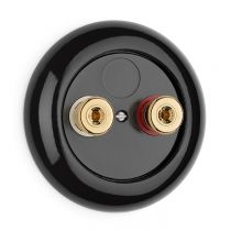 Prise haut-parleur WBT THPG Porcelaine noire (174039)