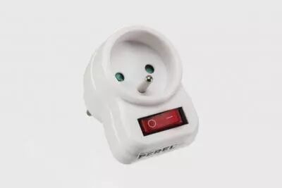 Prise Interm�diaire Avec Interrupteur On/Off - 1 Prise (EB1SWNN)