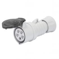 Prise mobile droite protégée  IP44 2P+T 32A 500V 7H (GW62718H)