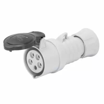 Prise mobile droite prot�g�e  IP44 3P+T 32A 690V 5H (GW62719H)