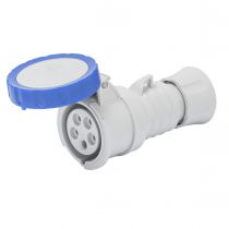 Prise moble droite étanche - 3p+n+t 16a 230v  9h (GW62028H)