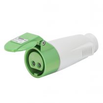 Prise moble droite protégée - 2p 32a 24/42v 4h (GW62077)