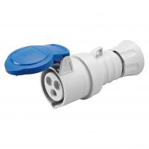 Prise moble droite protégée - 2p+t 32a 230v  6h (GW62015H)