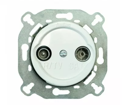 Prise R-TV SAT �toile blanche