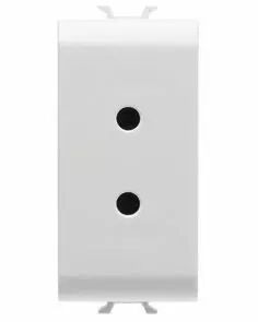 Prise selv - 2p 6a 24v - 1 module - blanc - chorus