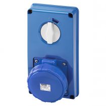Prises verticales étanches avec interrupteur de verrouillage 50/60hz sans fonc (IEC309) (IP55)2p+t 63a 230v 6h sbf (GW67359N)