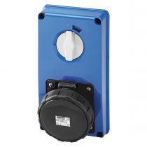 Prises verticales étanches avec interrupteur de verrouillage 50/60hz sans fonc (IEC309) (IP55)3p+t 63a 500v 7h sbf (GW67365N)