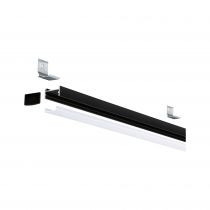 Profilé de strip LED Square 1m Noir (78904)