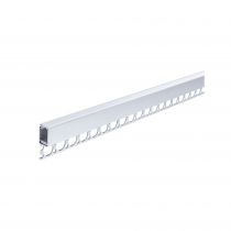Profilé Encastré LumiTiles Top 2m avec diffuseur Alu anodisé/Satin (78403)