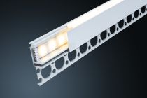Profilé Encastré LumiTiles Top 2m avec diffuseur Alu anodisé/Satin (78403)