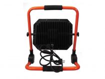 Projecteur De Chantier Portable À Led - Pliant - 50 W - 4000 K - Câble De 1.5 M + Fiche Eu (EWL515)