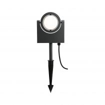 Projecteur de jardin Swivea IP44 183x46mm 3000K 8W 1150lm 230V Anthracite Aluminium (94408)