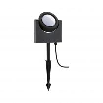 Projecteur de jardin Swivea IP44 183x46mm 3000K 8W 1150lm 230V Anthracite Aluminium (94408)