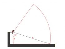 PROJECTEUR LED DESIGN AVEC DÉTECTEUR DE MOUVEMENT - 20 W, BLANC NEUTRE (LEDA5002NW-BM)