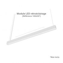 PROLINE LINEAIRE 1150MM 32W 2CCT BLC DALI UGR<19 5ANS (100694)