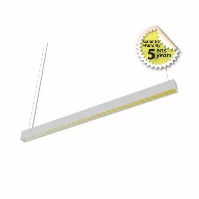 PROLINE LINEAIRE REFLECTEUR 1200MM 24W 2CCT DIM DALI  BLC UGR<19 5ANS (100698)