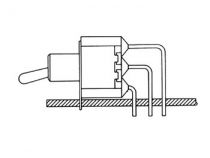 Pt8019l inverseur 1p on-on (8019L)