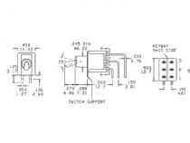 Pt8021l inverseur 2p on-on (8021L)