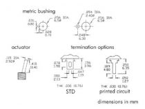 Pt8022b inverseur 2p on-off-(on) (8022B)