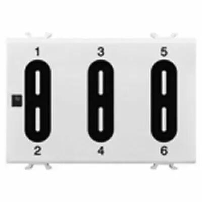 Pulsantiera touch knx 6 can.meccanismo