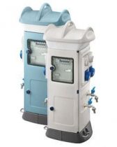 Qmc63b - cbl -  duex faces - 4 prises 2p+t 16a - ip55 - blue ciel