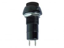 R18-25b bouton-poussoir off-(on) noir 1a/125v (R1825B/B/125)