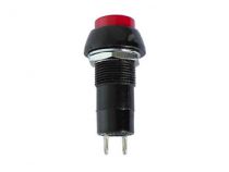 R18-25b bouton-poussoir off-(on) rouge 1a/125v (R1825B/125)