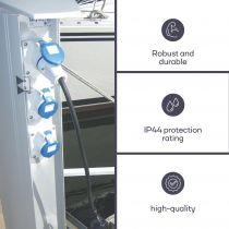 Raccord fiche schuko vers prise cee (ECEEC)