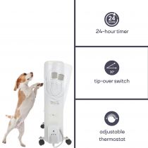 Radiateur À Bain D\'Huile - 2500 W - 11 Ailettes - Écran Lcd (TC78011LCD)