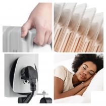 RADIATEUR BAIN D\'HUILE - 2000 W - 9 ÉLÉMENTS (TC78009N)