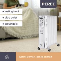 RADIATEUR BAIN D\'HUILE - 2500 W - 11 ÉLÉMENTS (TC78011N)