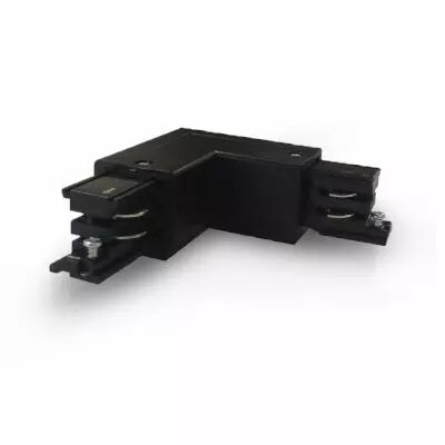 RAIL 3A CONNECT TRIPHASE COUDE L NOIR 230V (8243)