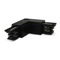 RAIL 3A CONNECT TRIPHASE COUDE L NOIR 230V (8243)