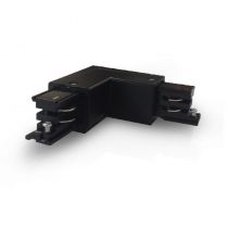 RAIL 3A CONNECT TRIPHASE COUDE L NOIR CIRCUIT EXTERIEUR 230V (82431)