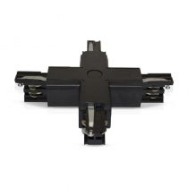 RAIL 3A CONNECT TRIPHASE CROIX X NOIR RAIL 230V (8263)