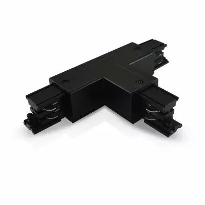 RAIL 3A CONNECT TRIPHASE FORME T NOIR 230V (100772)